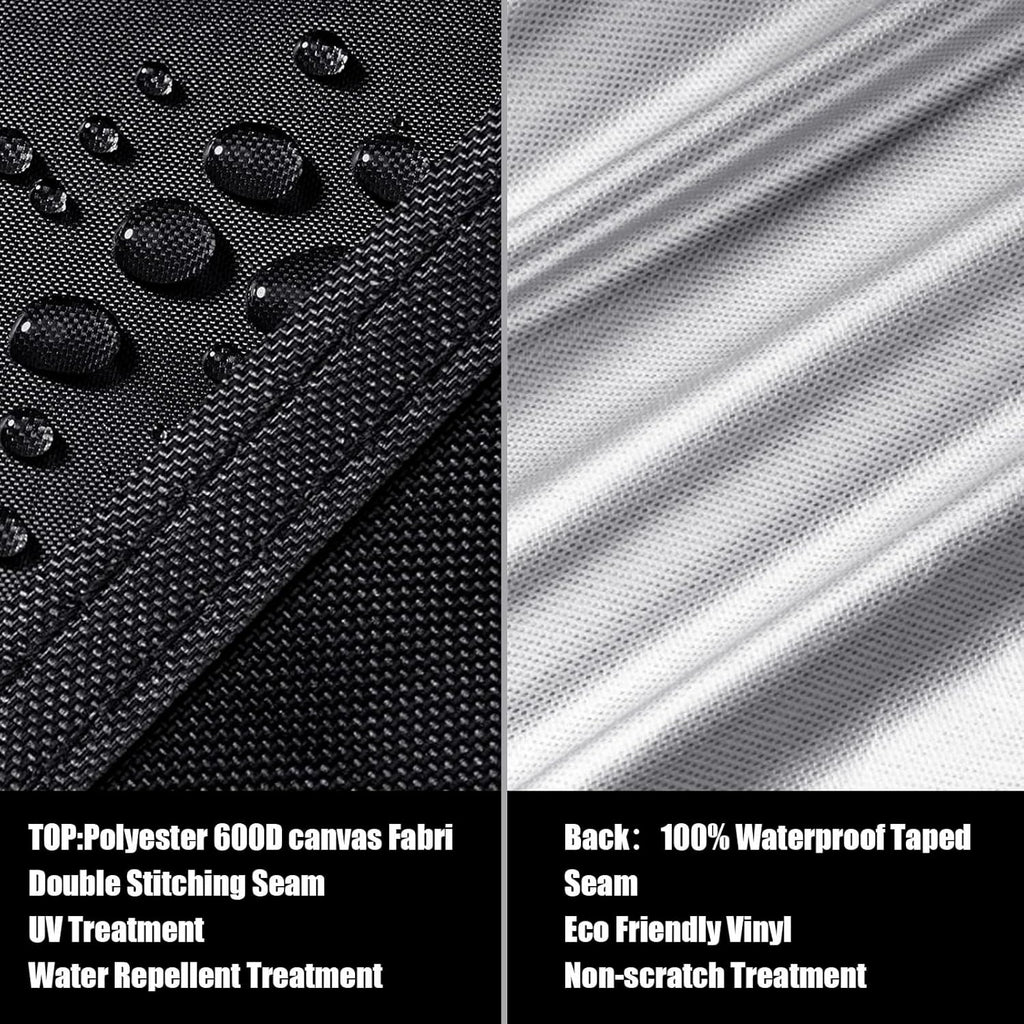 Heavy Duty 600D Waterproof Outdoor Sectional Sofa Cover V44645