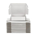 White Corrugated Cardboard Boxes Set of 25 Y31566