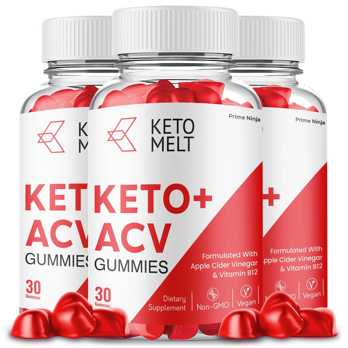 Keto Melt ACV Gummies 3 Pack Z521