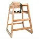 Wooden High Chair Walnut Z51731