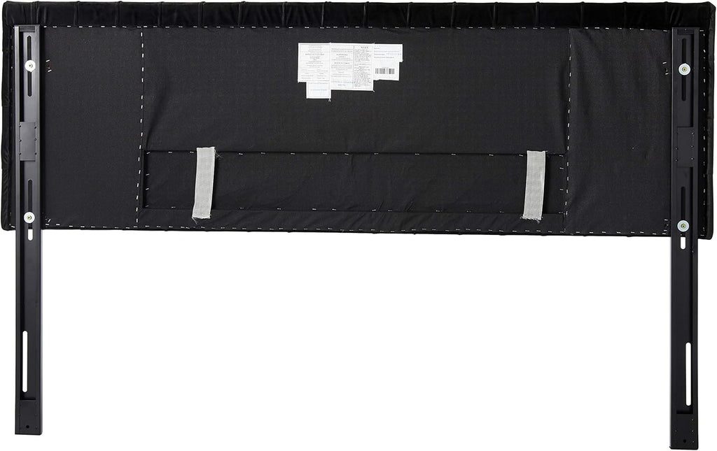 Tufted Velvet Headboard, King / Cal King, Cobalt / Black L999