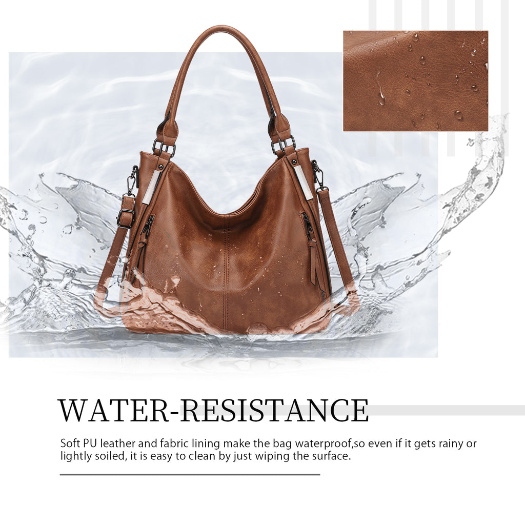 Large PU Leather Handbags Crossbody Hobo Tote Bags U692444