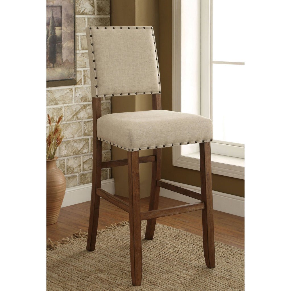 Natural Bar Chair (Set of 2) W2921