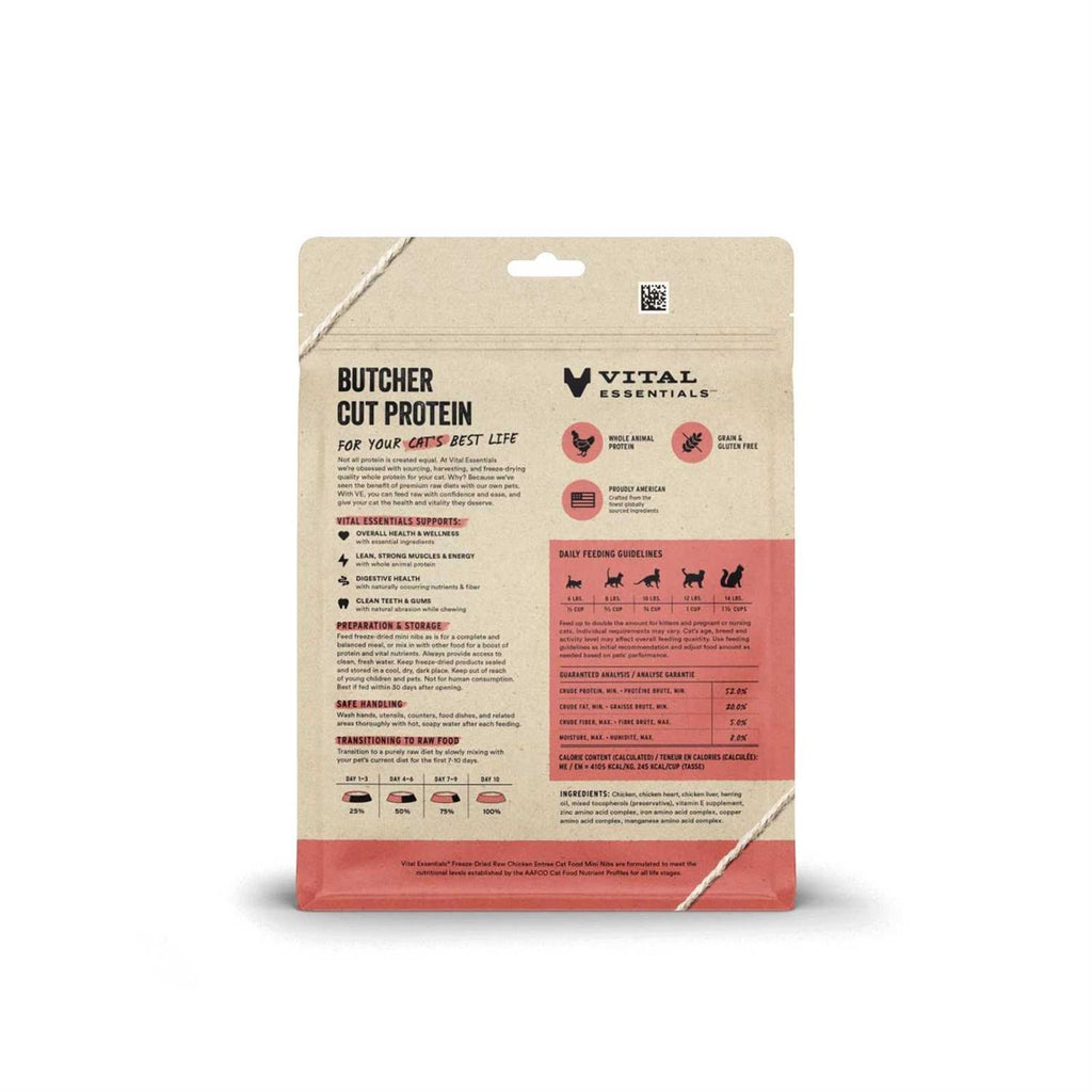Freeze-Dried Raw Cat Food E972