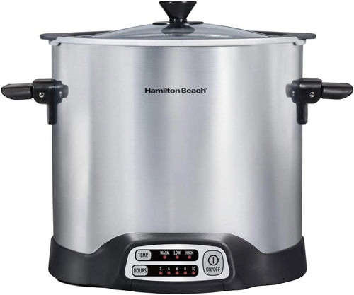 10 Quart Programmable Slow Cooker with Stovetop Safe Crock & 8 Quart Programmable Slow Cooker A252224