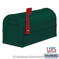 Green Rural Mailbox Q187