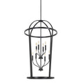Matte Black 8 Light Foyer W99786
