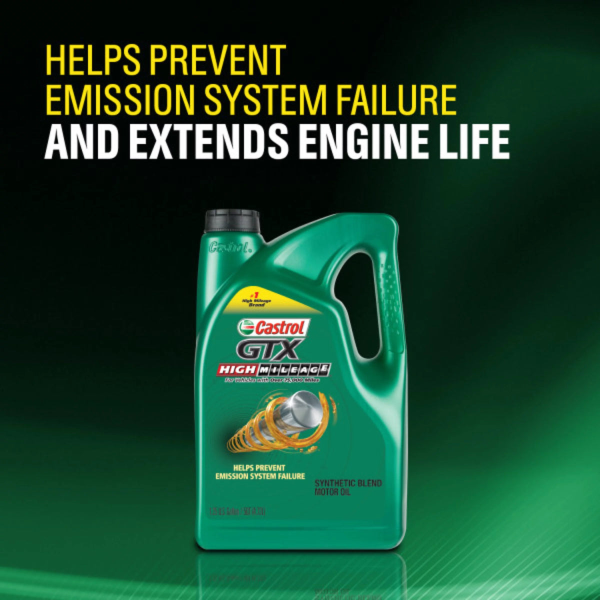 5W-20 Synthetic Blend Motor Oil, 5 Quarts U790
