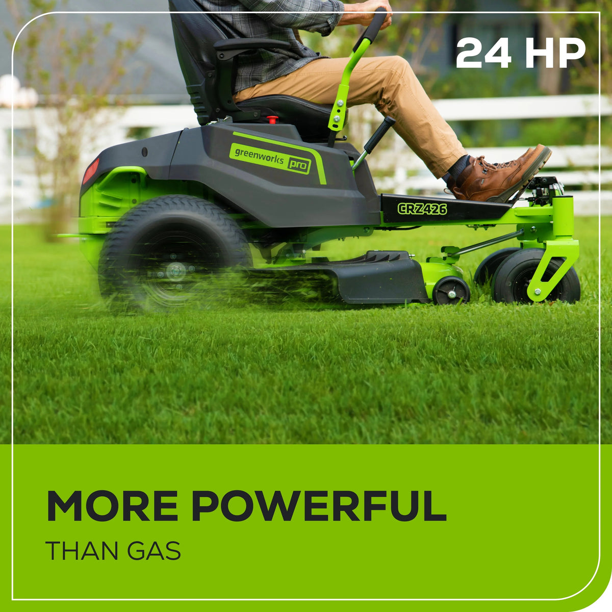 60V 42” Cordless Battery Zero Turn Riding Lawn Mower with 8Ah Batteries I884854