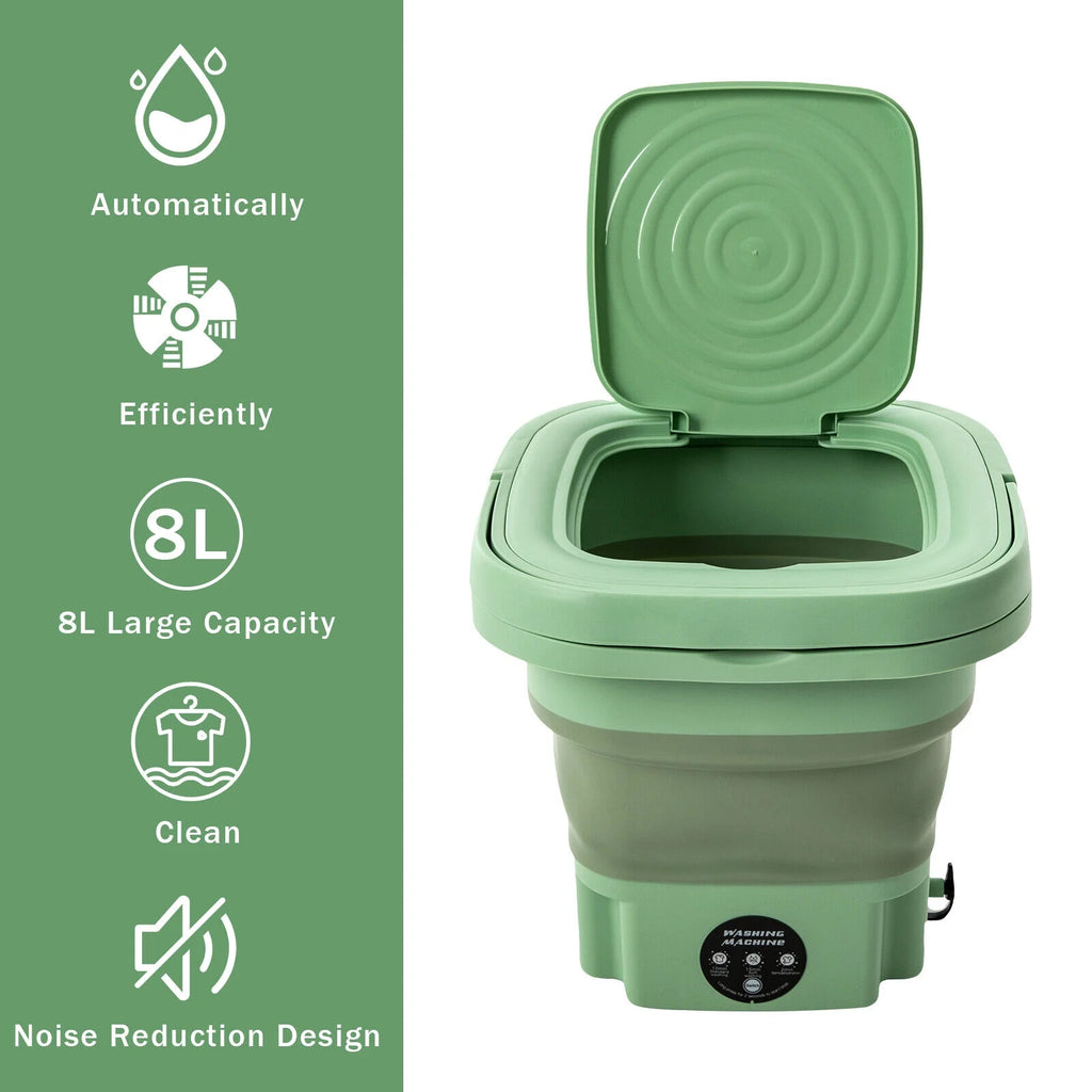 8L Foldable Mini Washing Machine G640