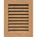 Unfinished Functional Vertical Gable Vent H337