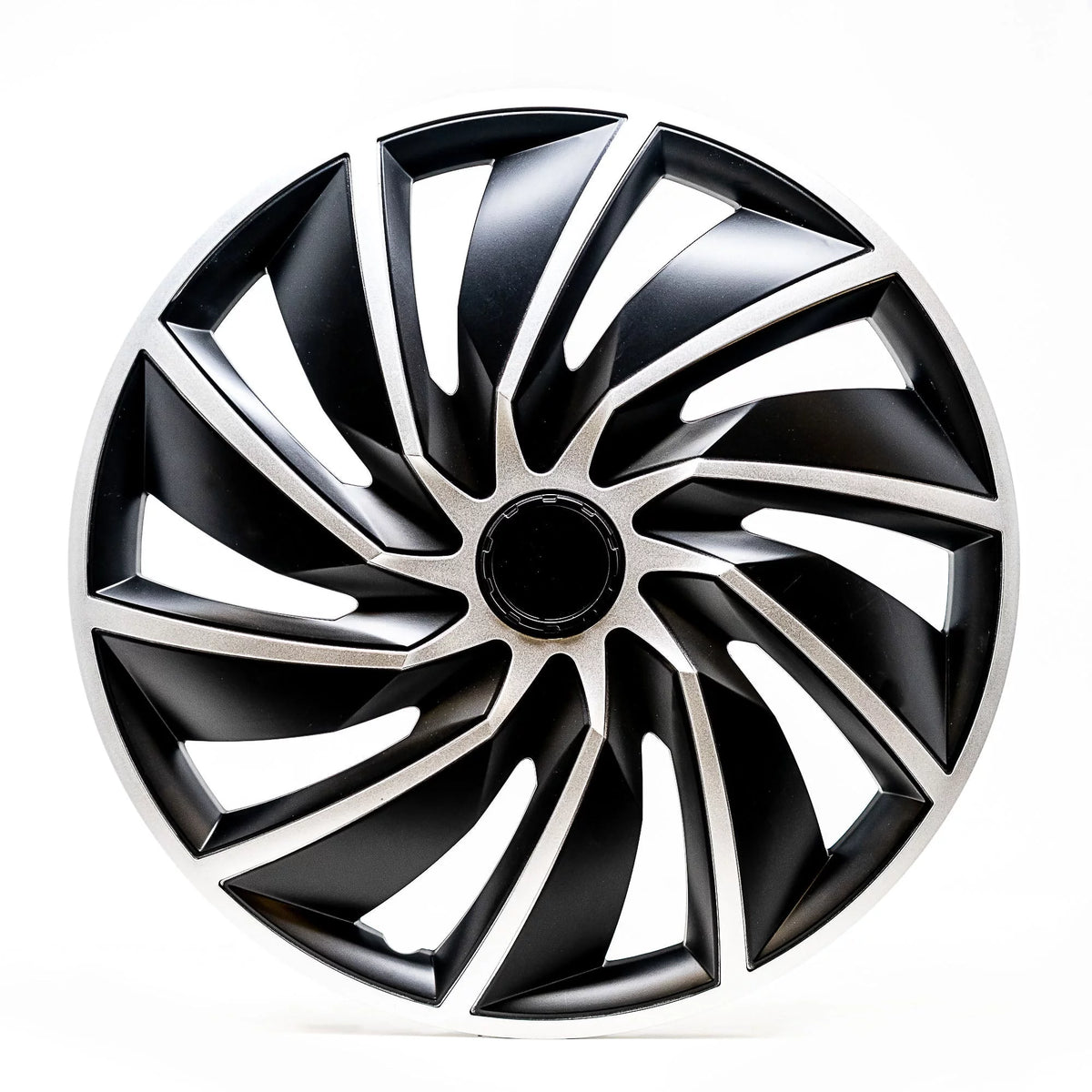 16" Silver & Black Wheel Covers, Set of 4 R5485
