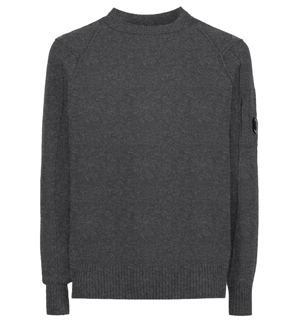 Melange Grey Crewneck Jumper Q8665