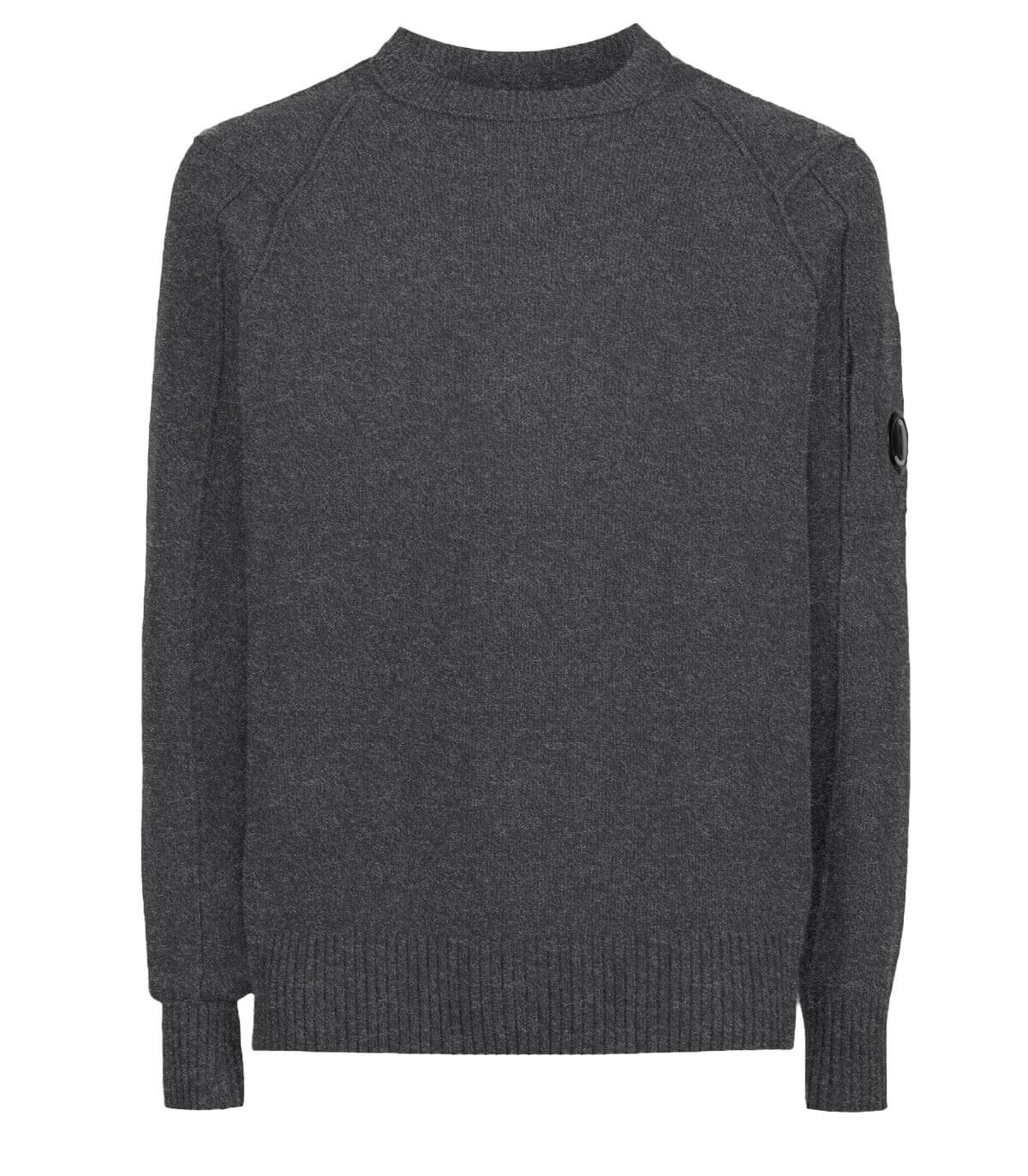 Melange Grey Crewneck Jumper Q8665