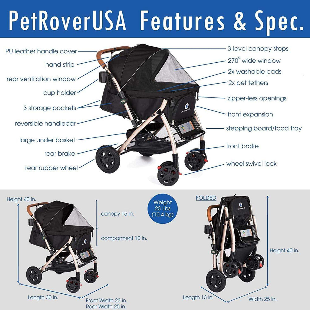 Heavy Duty Pet Stroller K6456