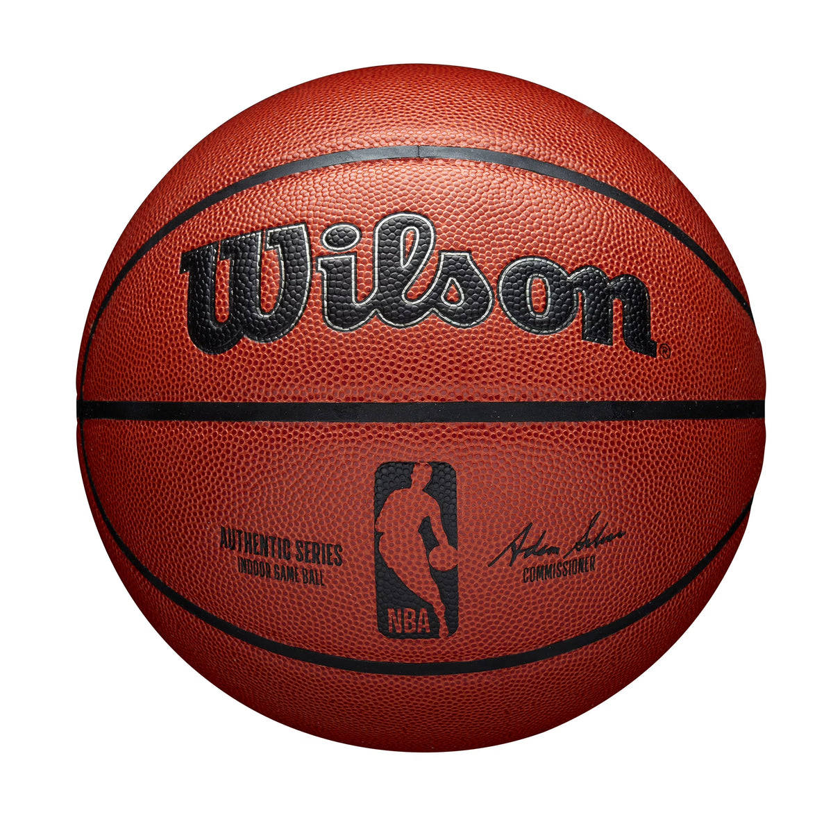 NBA Authentic Indoor Competition Basketball, Brown, 29.5 in. W399545