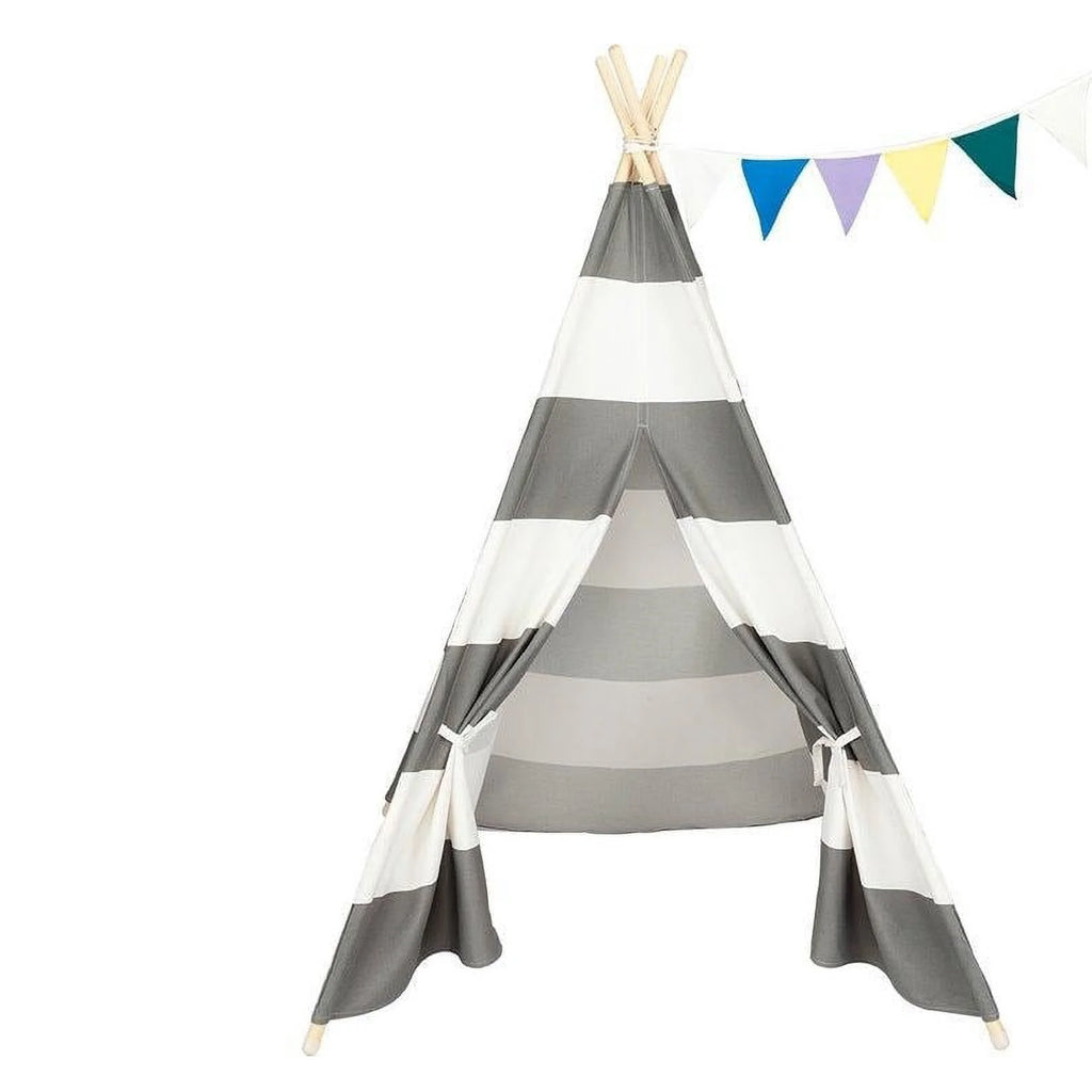 Natural Cotton Canvas Teepee Tent for Kids N64741