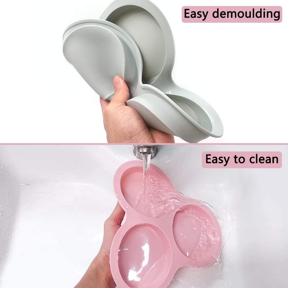 3 Pcs Silicone Nonstick Air Fryer Egg Mold A323767
