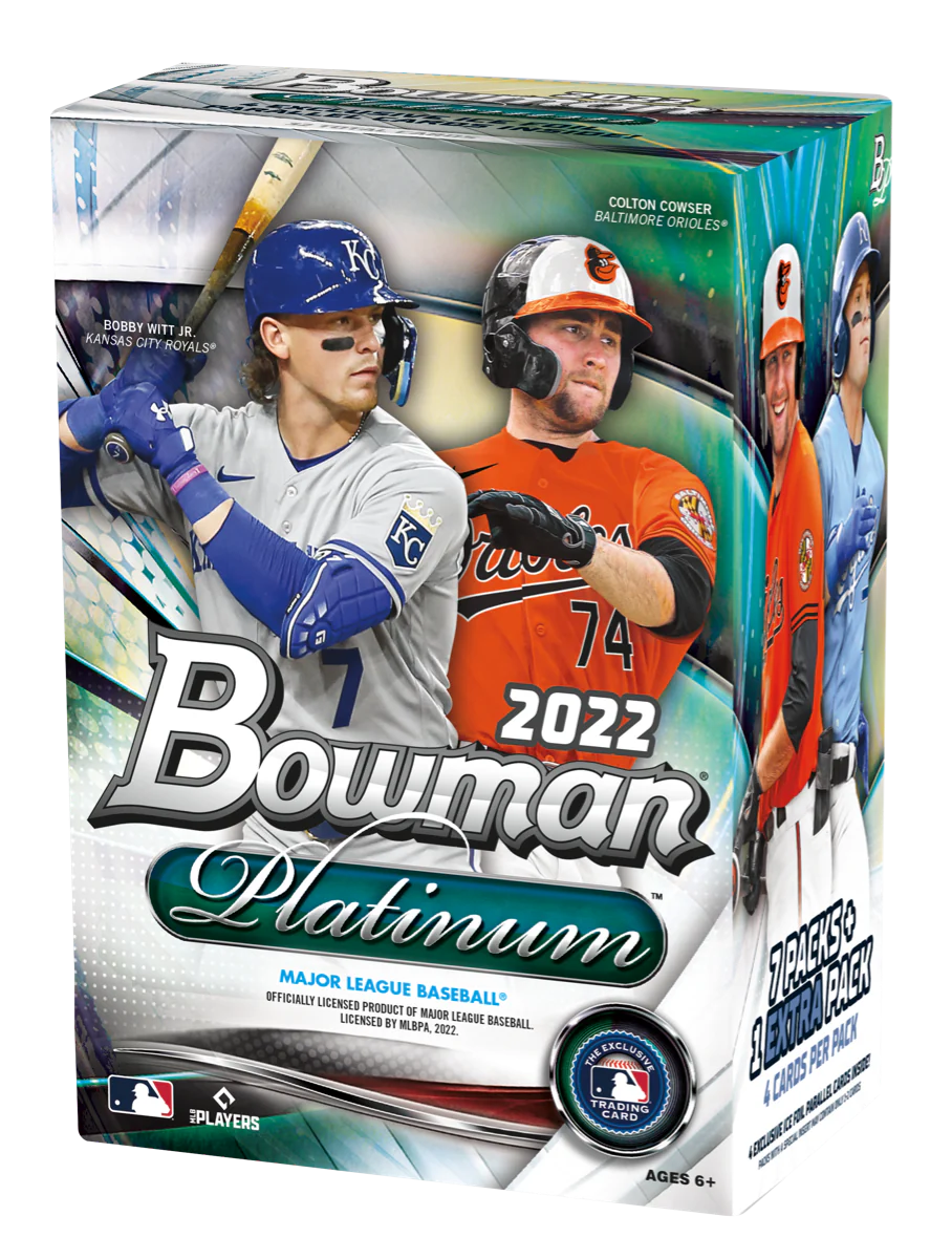 Bowman Platinum Baseball Trading Cards Blaster Box Q593
