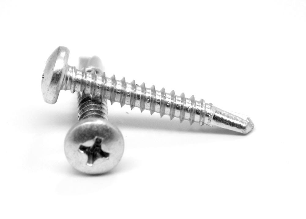 Self Drilling Screw Phillips Pan Head Low Carbon Steel Zinc Plated S449
