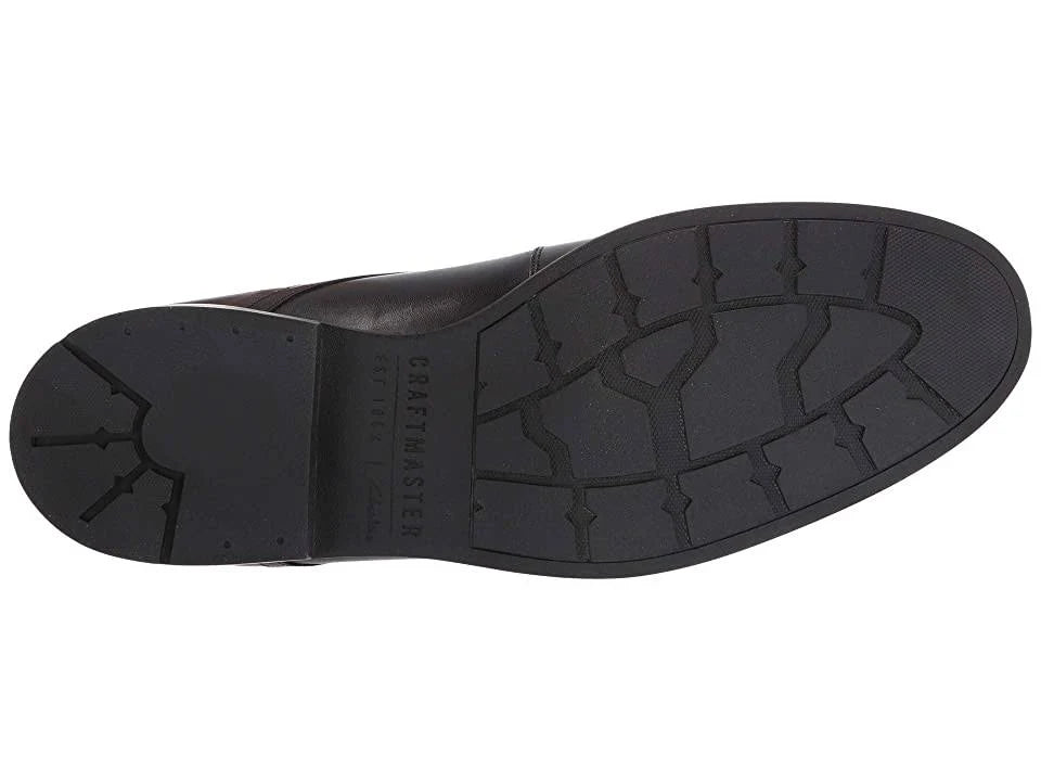 Black Leather Men's Shoes D7494