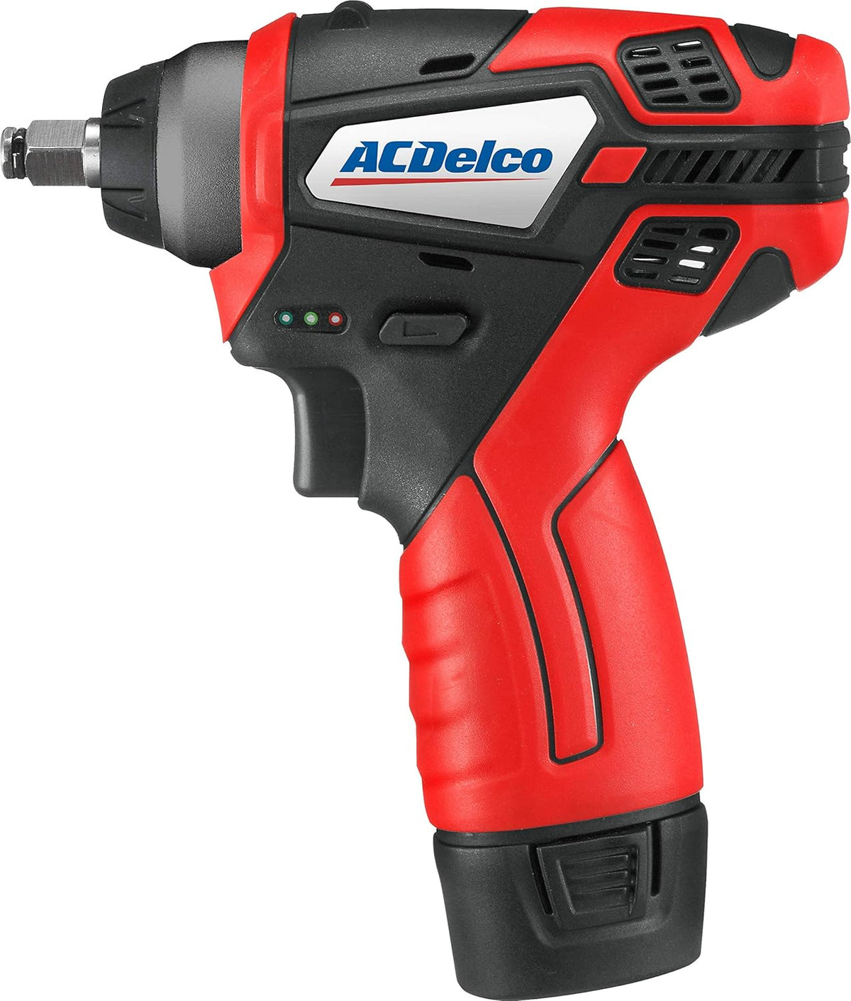 12V Cordless Li-ion 3/8” Impact Wrench Tool Kit with 2 Batteries V409
