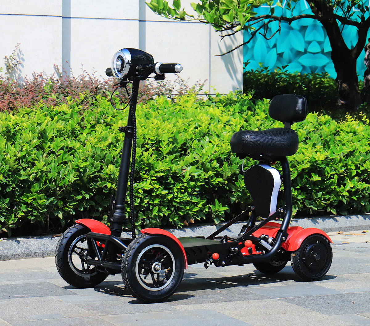 Foldable Lightweight Battery Power Four-Wheel Mobility Scooter E4684