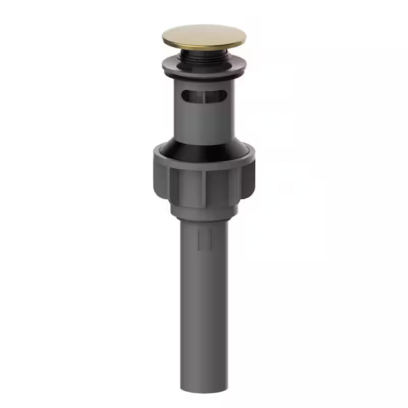 4 in. Centerset Double-Handle High-Arc Bathroom Faucet Matte Gold 2-Pack I2986