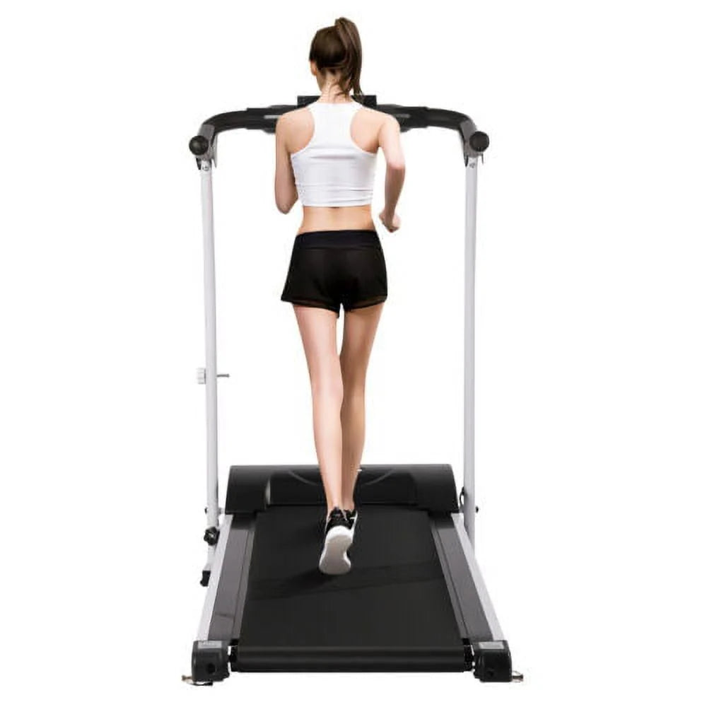 Folding Electric Treadmill 220lbs Capacity T342375