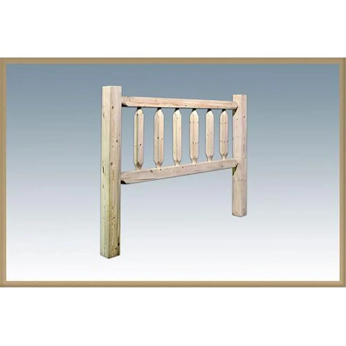 King Size Varnished Headboard Y426