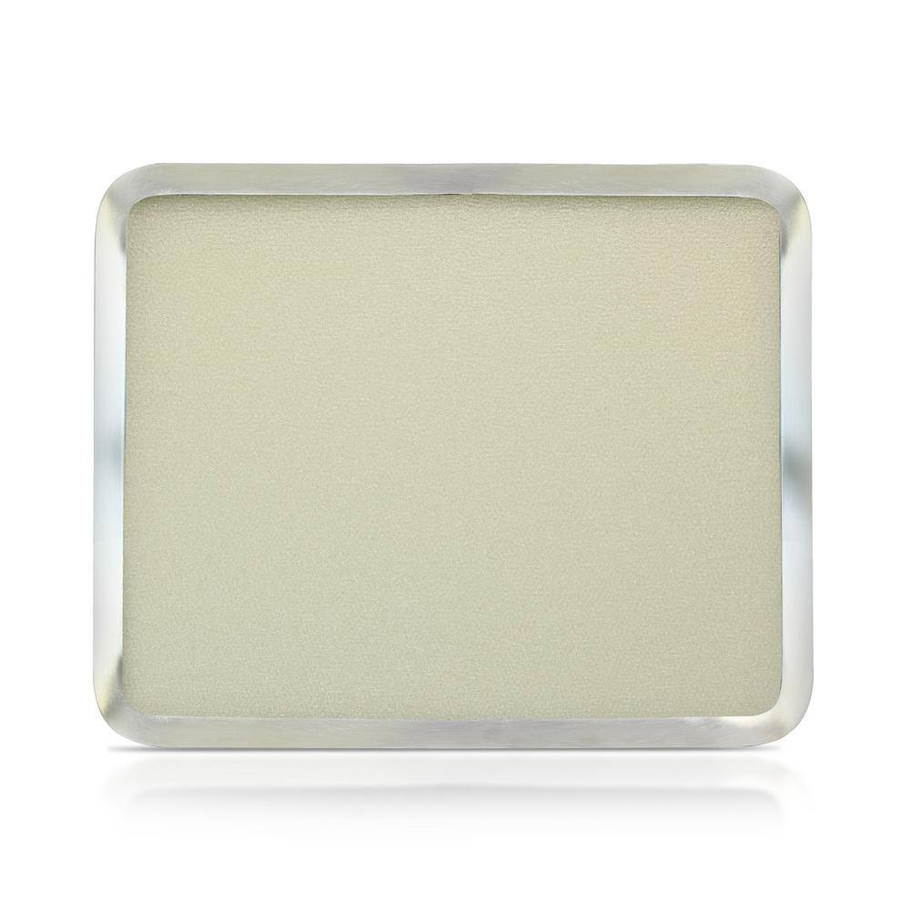 16 x 20 inch Almond Tempered Glass Cutting Board L5004