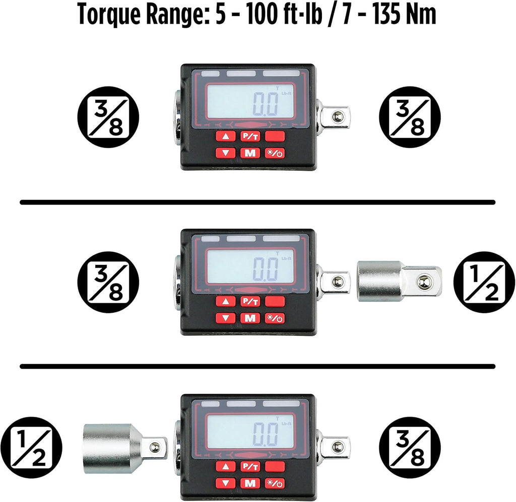 1/2-Inch Digital Torque Adapter R298