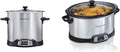 10 Quart Programmable Slow Cooker with Stovetop Safe Crock & 8 Quart Programmable Slow Cooker A252224