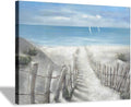 Coastal Beach Painting on Canvas Wall Art (36” x 24” x 1 Panel) M96705