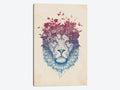 Canvas Wall Decor Prints Floral Lion Y46754