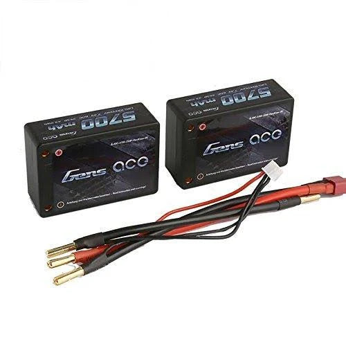 5700mAh 7.4V 50C 2S3P Hardcase Lipo Battery Pack O935881