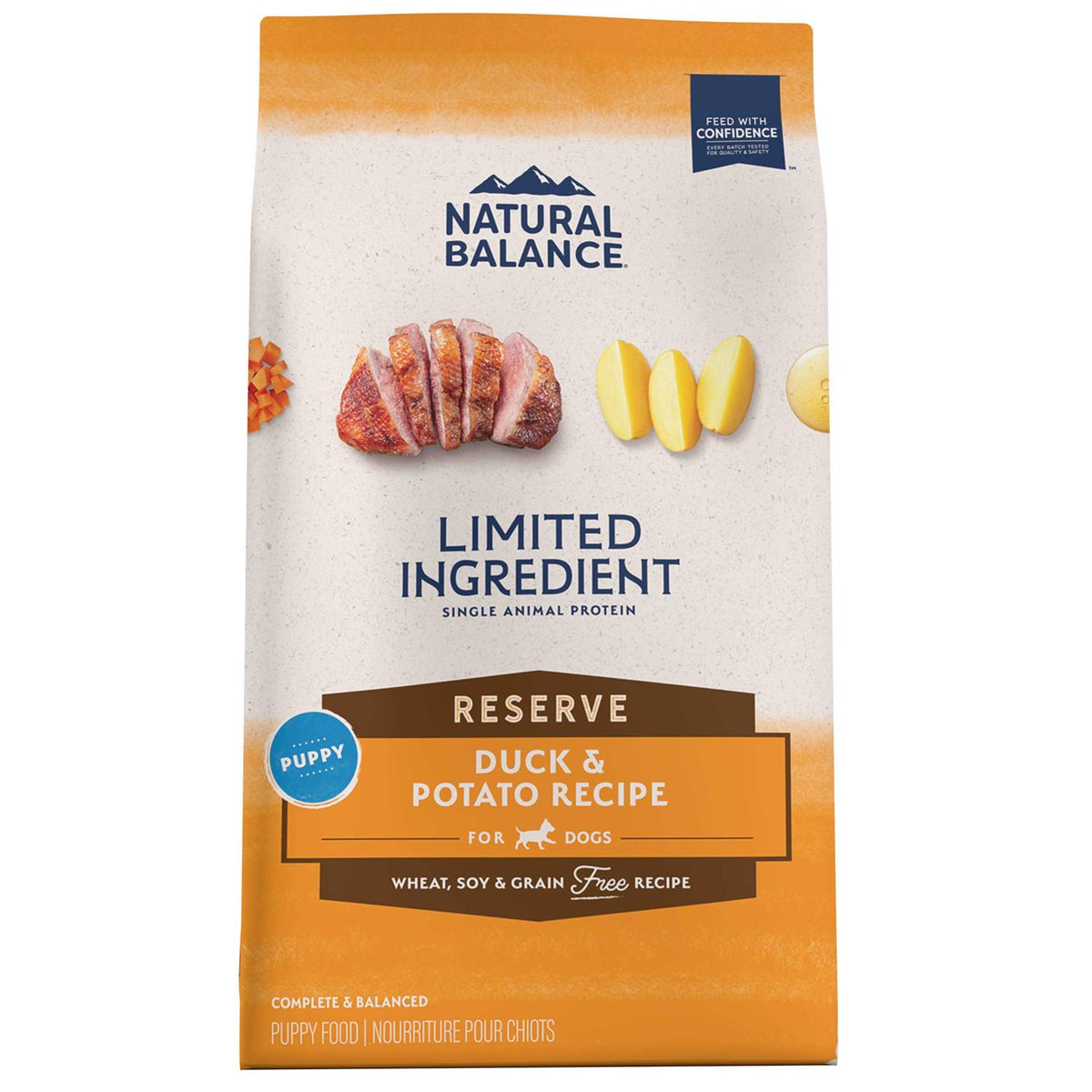 Limited Ingredient Duck & Potato Puppy Dry Dog Food H24465