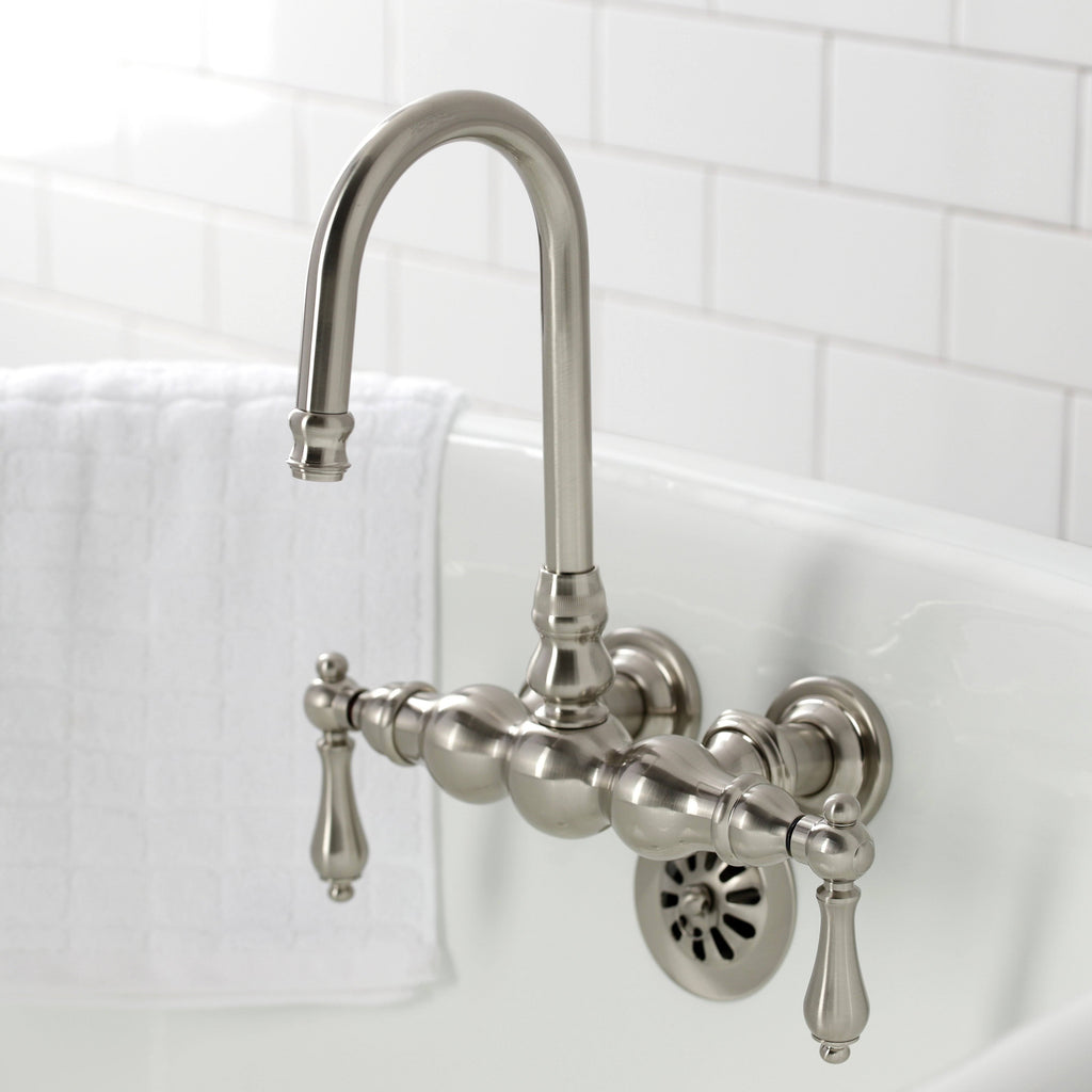 Wall Mount Clawfoot Tub Faucet Polished Chrome K209