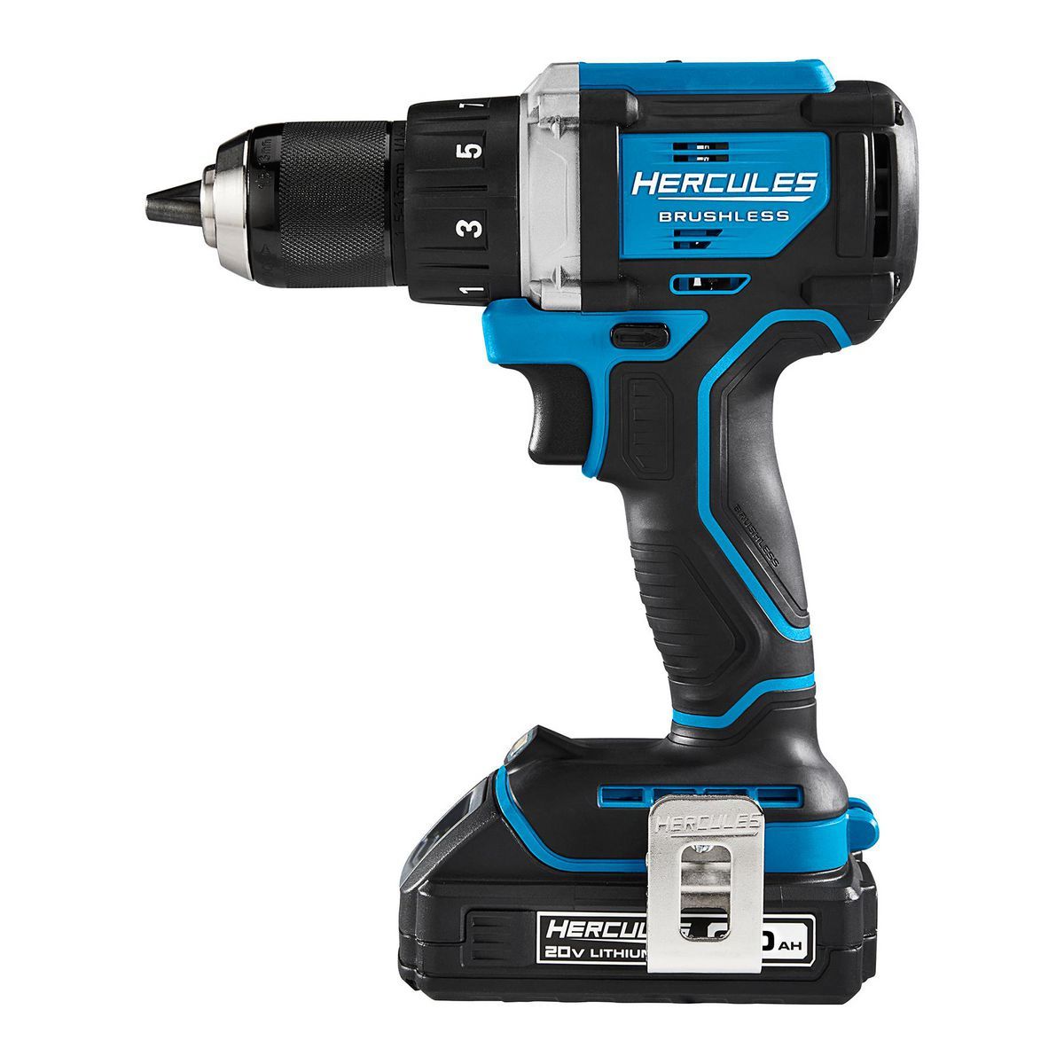 20V Brushless Cordless 1/2 in. Drill/Driver Kit with 2 Ah Battery and Charger R1799