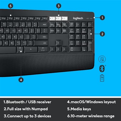 Wireless Keyboard and Mouse Combo G741392