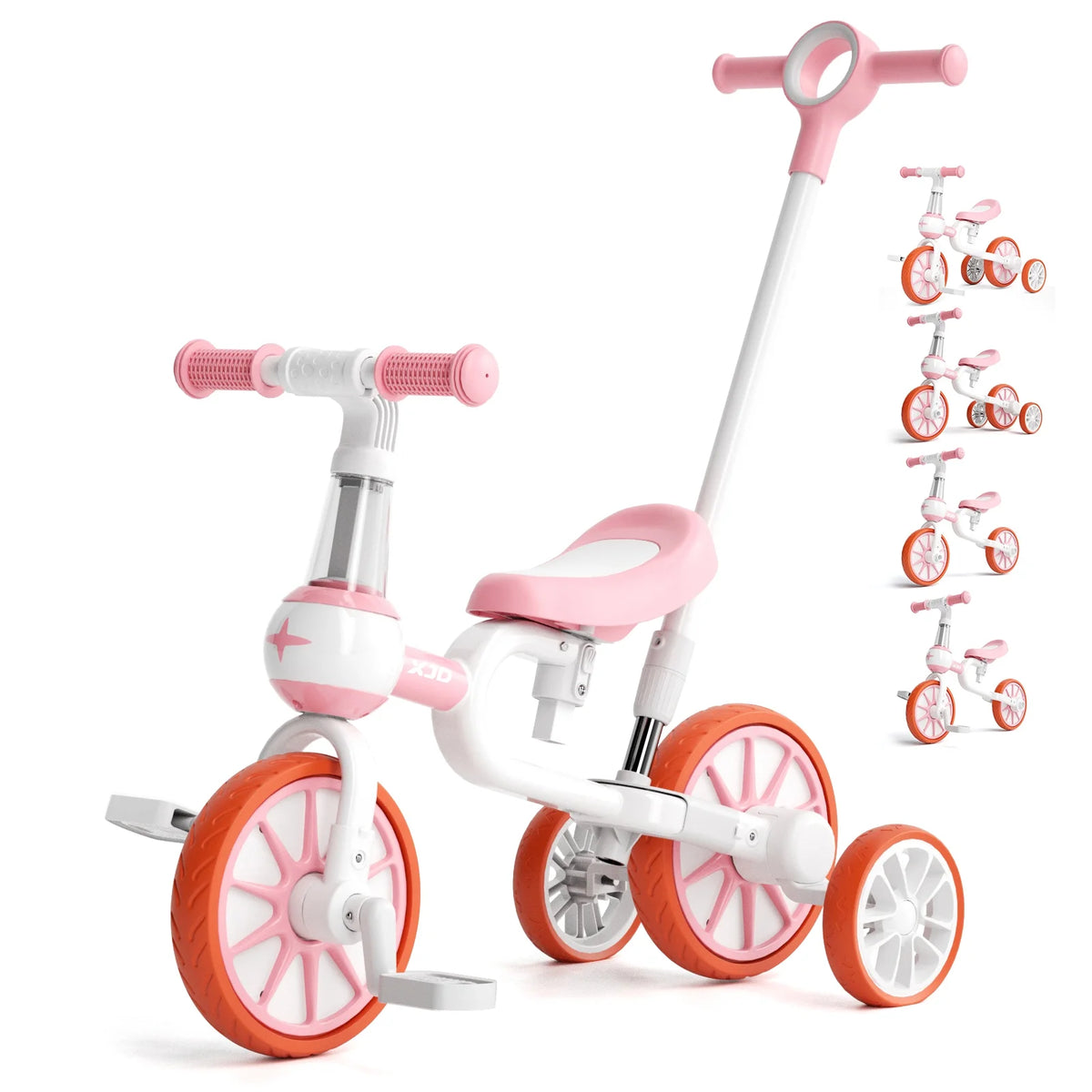 7 in 1 Toddler Tricycle with Removable Pedals L702717