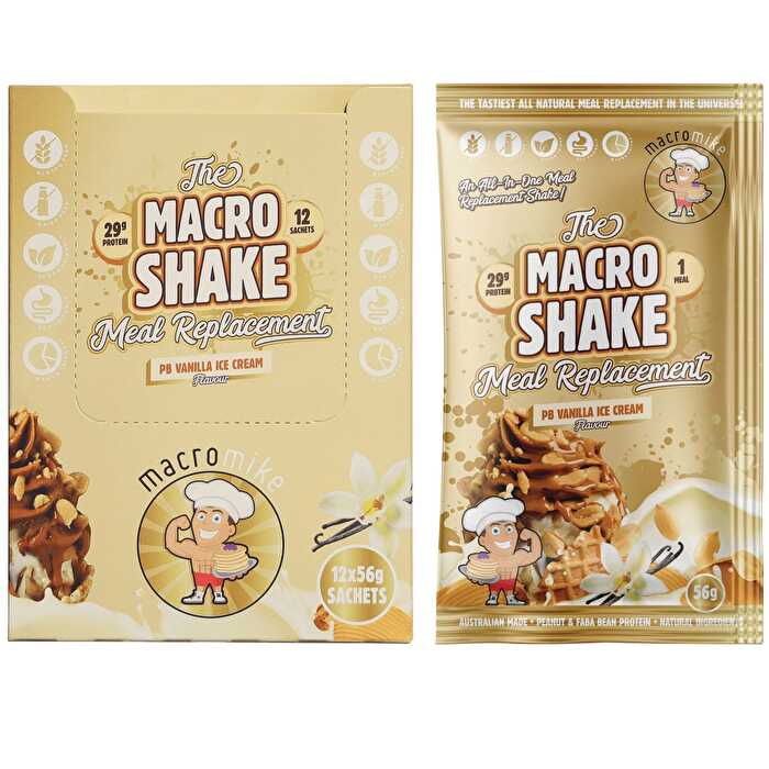 PB Vanilla Ice Cream Meal Replacement Shake 12x56g J73514