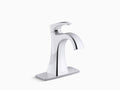 Polished Chrome Single-Handle Bathroom Sink Faucet U805