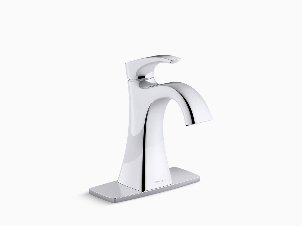 Polished Chrome Single-Handle Bathroom Sink Faucet U805