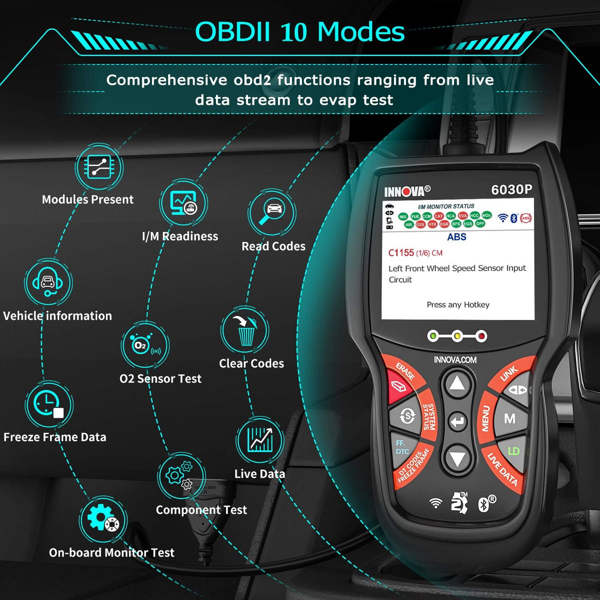 OBD2 Scanner Diagnostic Scan Tool N33111