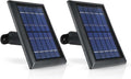 Black Solar Panel with Internal Battery 2-Pack Q1618
