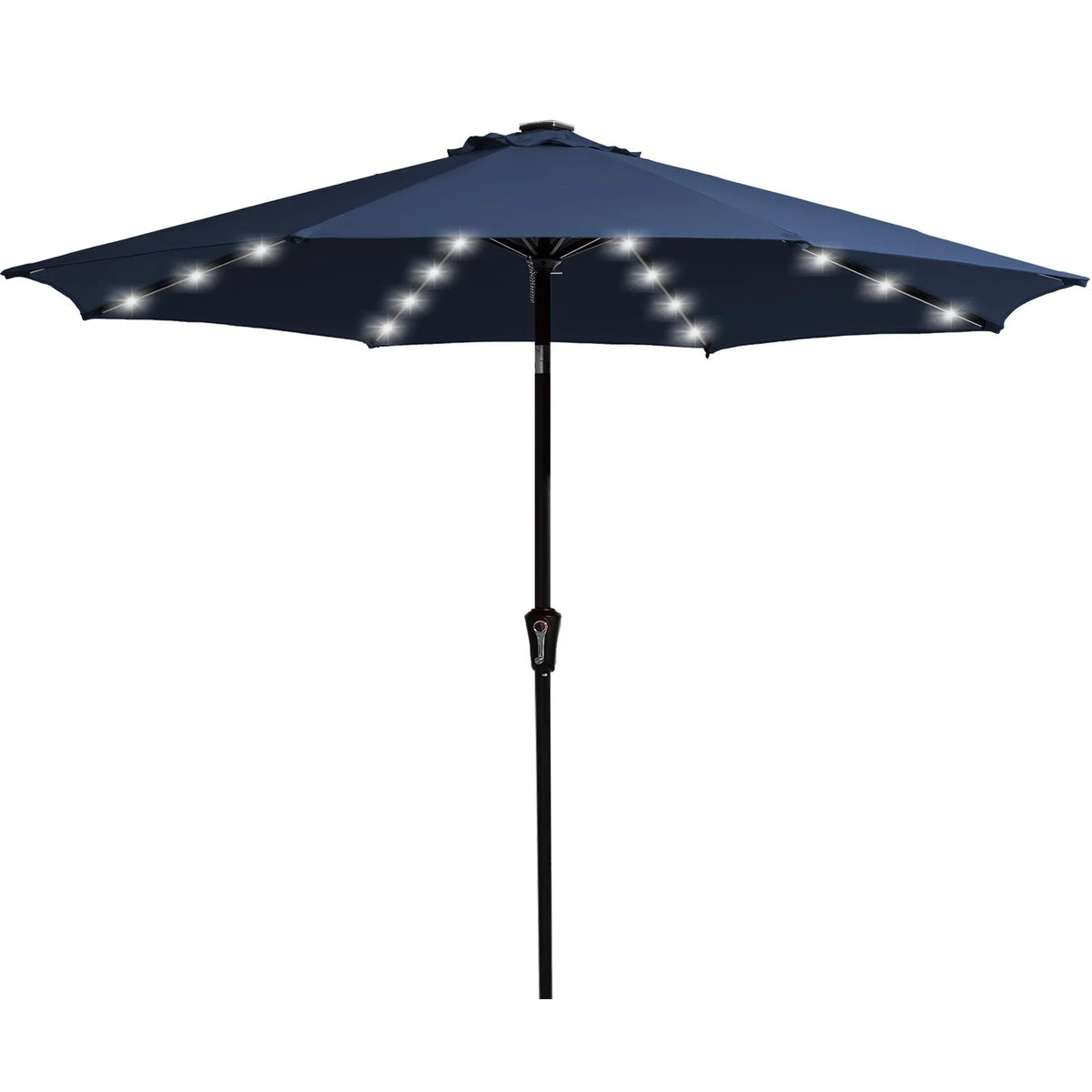 10 ft LED Solar Patio Umbrella H5638