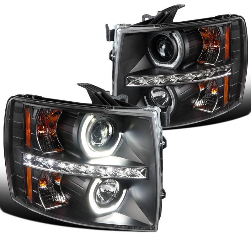 Black Projector Headlights H10308