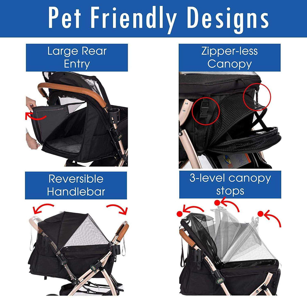 Heavy Duty Pet Stroller K6456