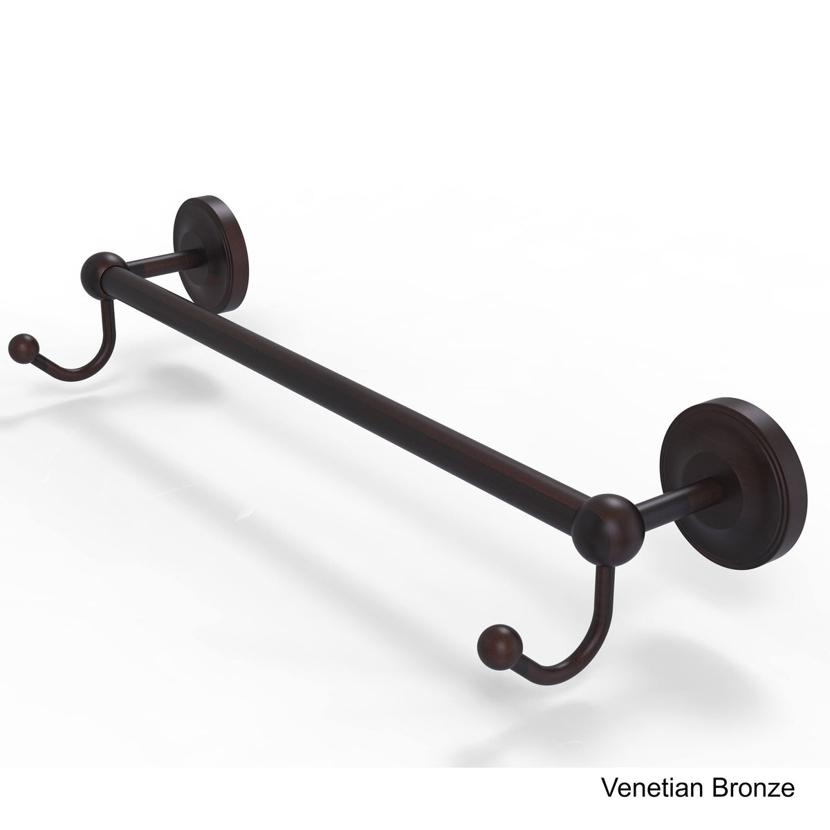 30 inch Towel Bar with Integrated Hooks K1310